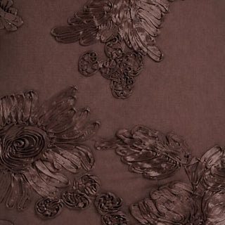 Floral Jacquard Strapless Mini Dress