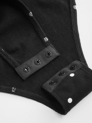 Ruched Round Neck Sleeveless Bodysuit