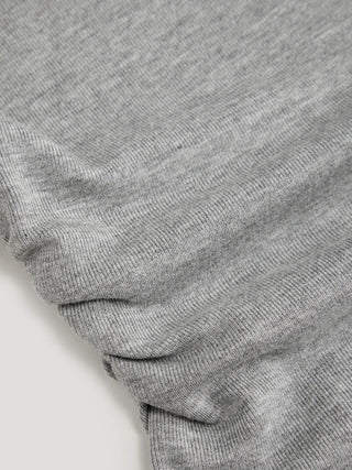 Boat Neck Mid-length Bell Sleeve Ruched Tee