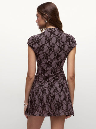 In Memories Lace Cutout Dress
