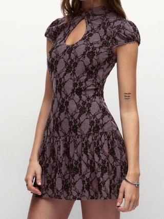 In Memories Lace Cutout Dress