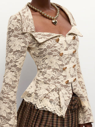 Queen For A Day Lace Top