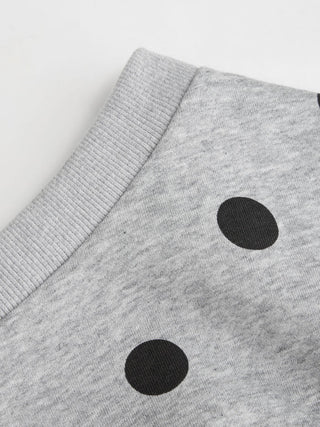 Cotton-blend Asymmetrical Neck Ruched Cinched Waist Sweatshirt