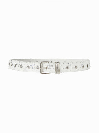STAR EYELET BUCKLE BELT