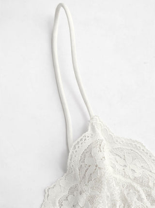 Textured Lace V-neck Cami Top