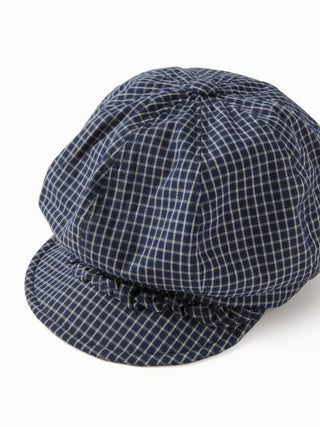 PLAID BAKER BERET HAT