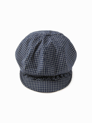 PLAID BAKER BERET HAT