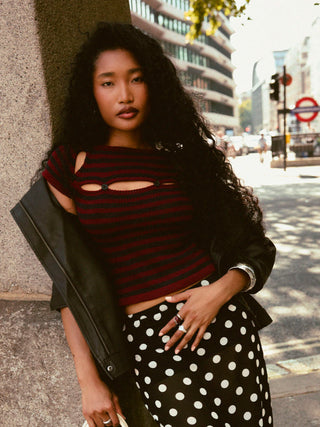 Something To Say Cutout Top