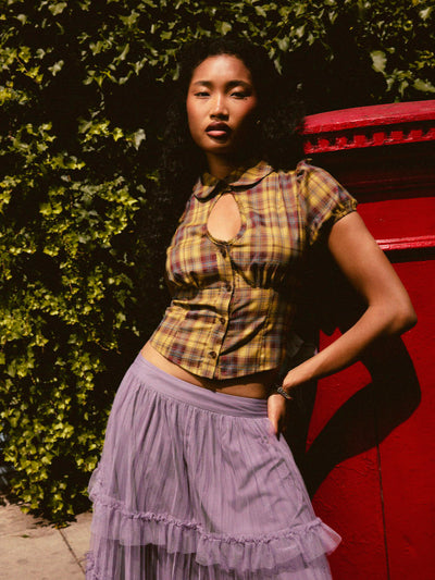 That's Her Plaid Top