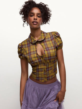 That's Her Plaid Top