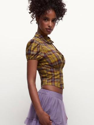 That's Her Plaid Top