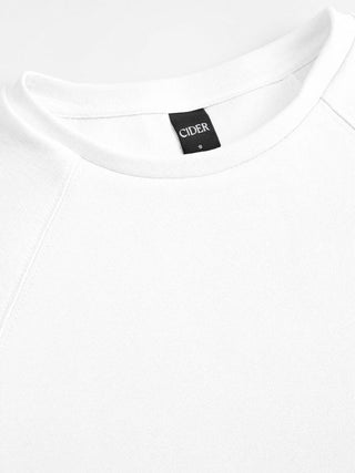 Cotton-blend High Stretch Raglan Sleeve Tee