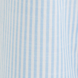Cotton-blend Stripe Drawstring Ruffle Hem Tank Top & Low Rise Drawstring Trousers Loungewear Set