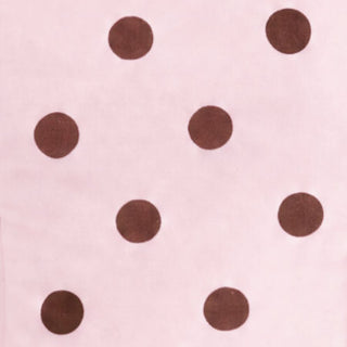 Polka Dot Strapless High Rise Colorblock Peplum Hem Romper