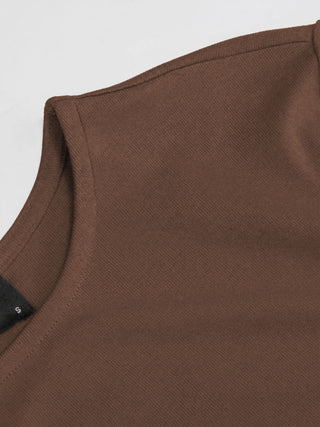Mid Sleeve Ruched Tee