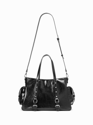 POCKET BUCKLE TOTE BAG