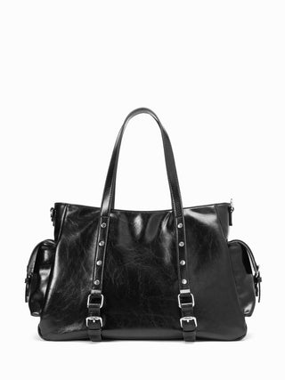 POCKET BUCKLE TOTE BAG