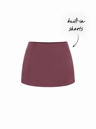 Satin Low Rise Bodycon Mini Skirt