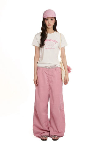 [moromoro2] Rabbit Print T-Shirt