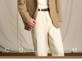 [CULTUM] Wool Tweed Ivy Hunting Jacket