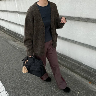 Wool Rouge Fit Cardigan