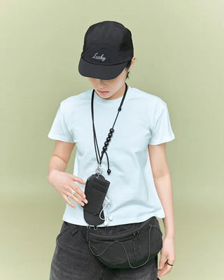 [4th Re-release] (ORIGINAL) Wood Ball Shoulder Strap (black)