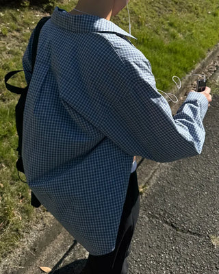 Cotton check shirt