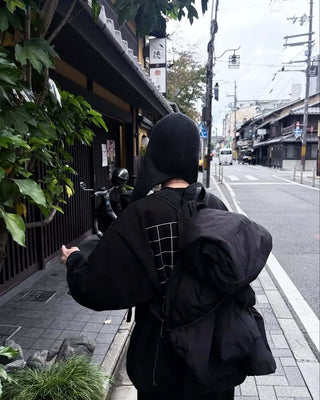 [2nd Re-release] (ORIGINAL) Light Nylon Backpack (black)