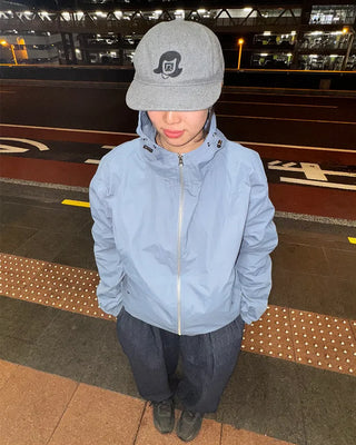 (Unisex) Modern Hooded Windbreaker