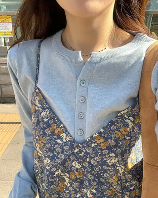 Button Basic Knit
