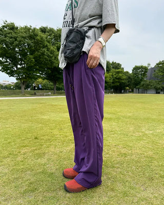 Wood Bead Nylon Easy Pants