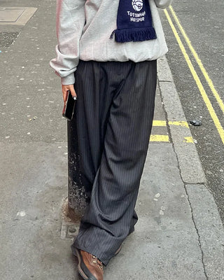 Colin striped slacks