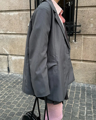 Oversized tailored jacket
