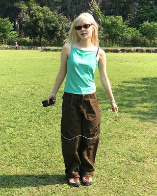 Vintage wide cargo pants