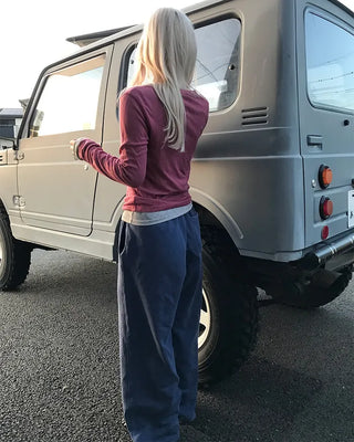 Pigmented sweatpants