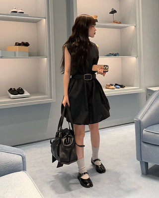 Balloon mini dress