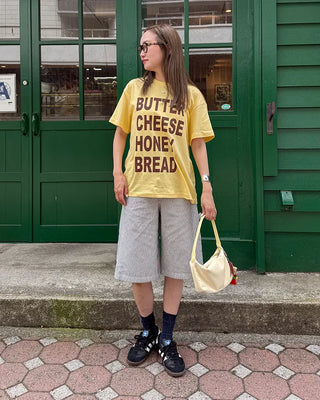 Striped Carpenter Bermuda Shorts