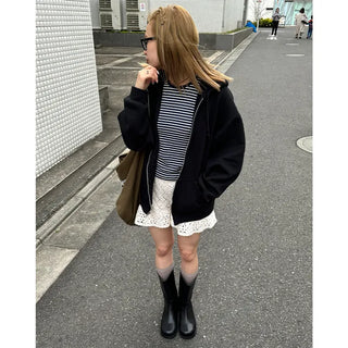 Basic knee socks