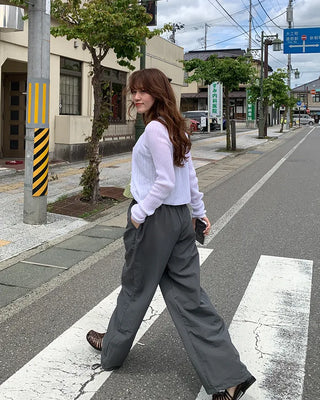 Nylon Banded Sweatpants