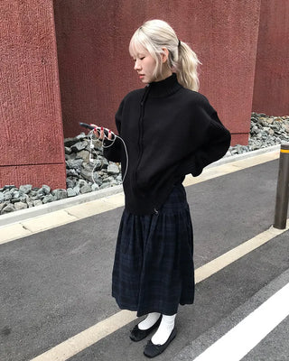 Ribbon flat shoes