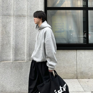 (Unisex) Oversized Zip-Up Hoodie