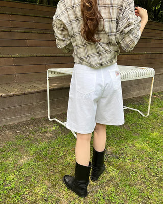 Basic Back Tag Half Pants