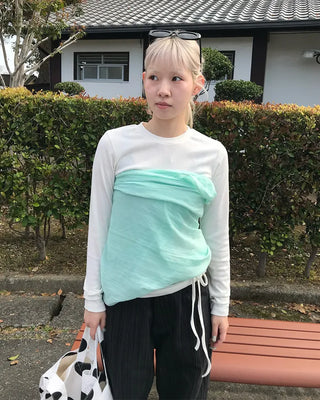 Simple color scarf