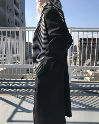 Egg Border Knit Scarf