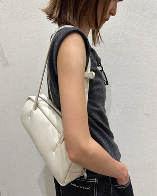 Front button knit vest