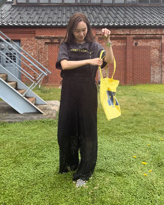 Square perforated overalls
