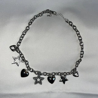 Heart Star Chain Necklace