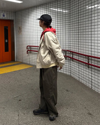 (Unisex) Drawstring Pintuck Slacks