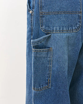 [3rd Re-release] (ORIGINAL) Authentic Carpenter Denim Pants (medium blue)