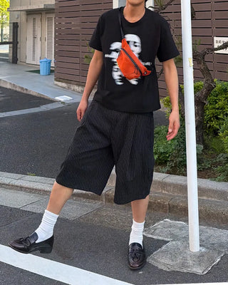 Face print T-shirt